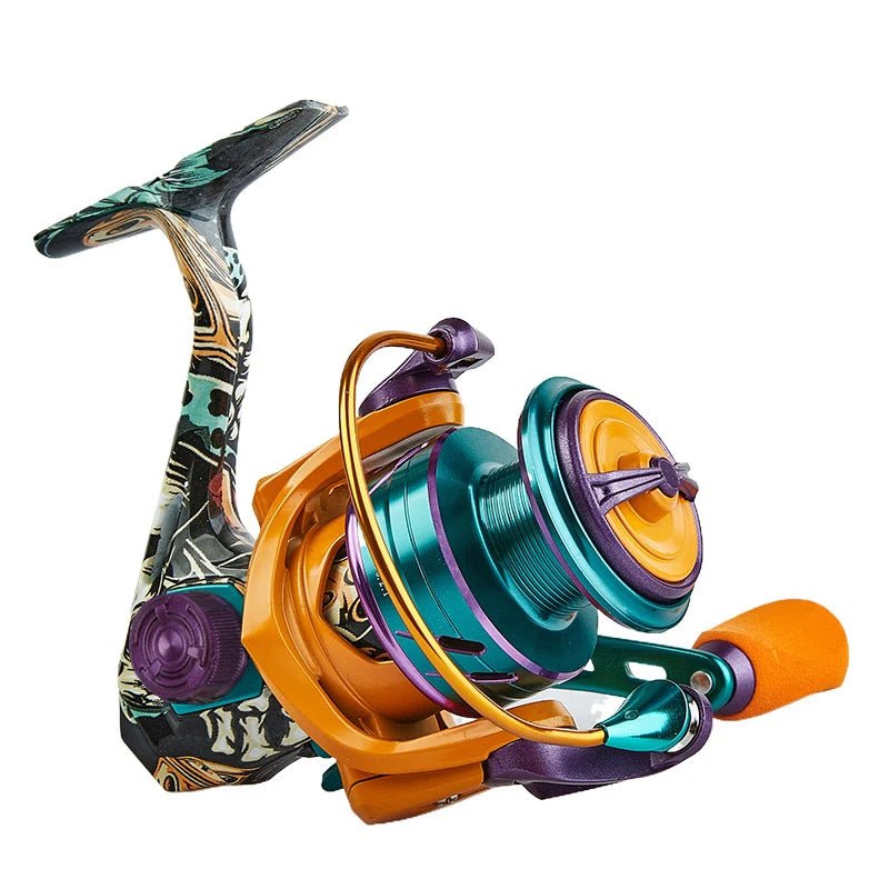 BILLINGS HA Spinning Reel, 22LB Max Drag,5.2:1 Gear Ratio,Metal Spool,CNC Rocker,Spinning Fishing Reel For Fresh Salt Water - IronWear Co.