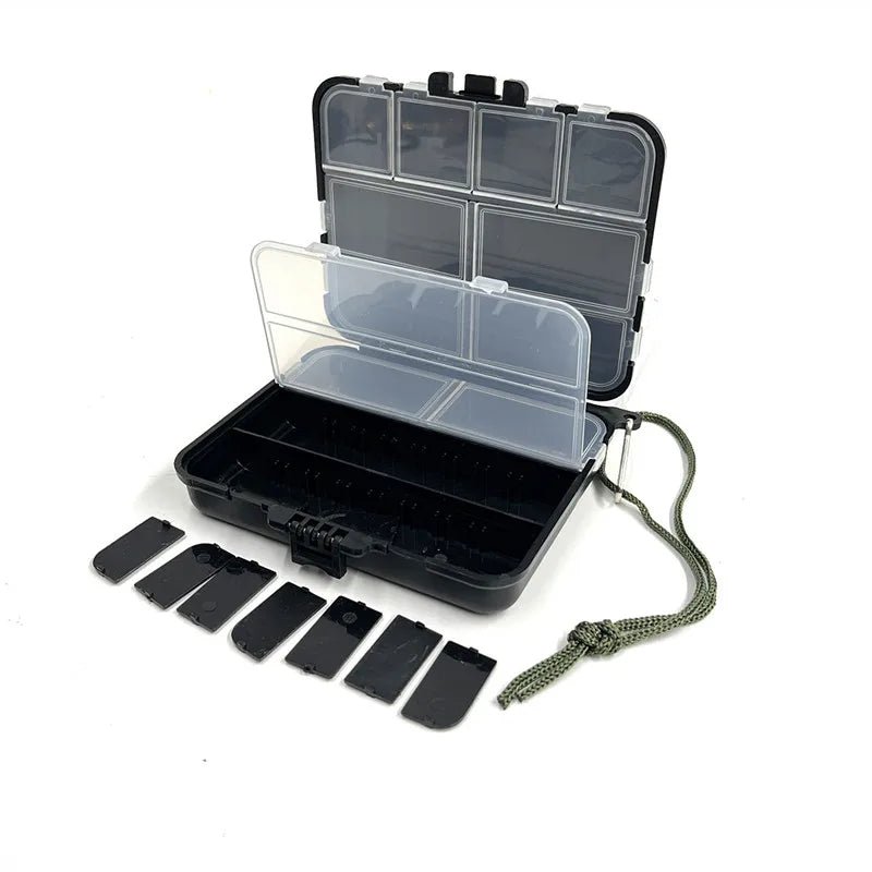 Double sided Fishing Parts Storage Bait Box Fish Hook Carp Accessories Storage Box Luya Fishing Gear Box Fishing Accessories Box - IronWear Co.