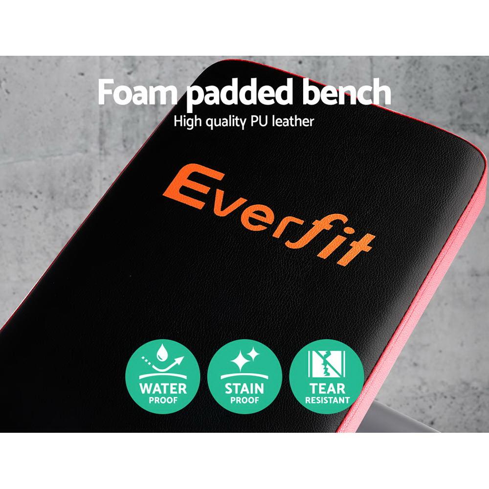 Everfit Weight Bench Squat Rack Bench Press Home Gym Equipment 200kg - IronWear Co.