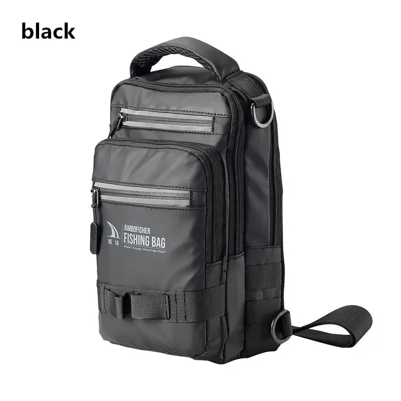 Fishing bag, fishing gear, backpack, lightweight tactical fishing gear box, multifunctional bag, outdoor fishing bag - IronWear Co.