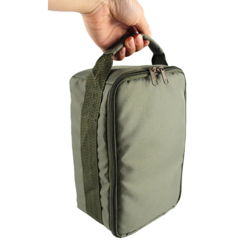 Fishing Tackle Bag Waterproof Fishing Bag Portable Fishing Reel Gear Bag with 3 Adjustable Dividers for Spinning Baitcasting - IronWear Co.