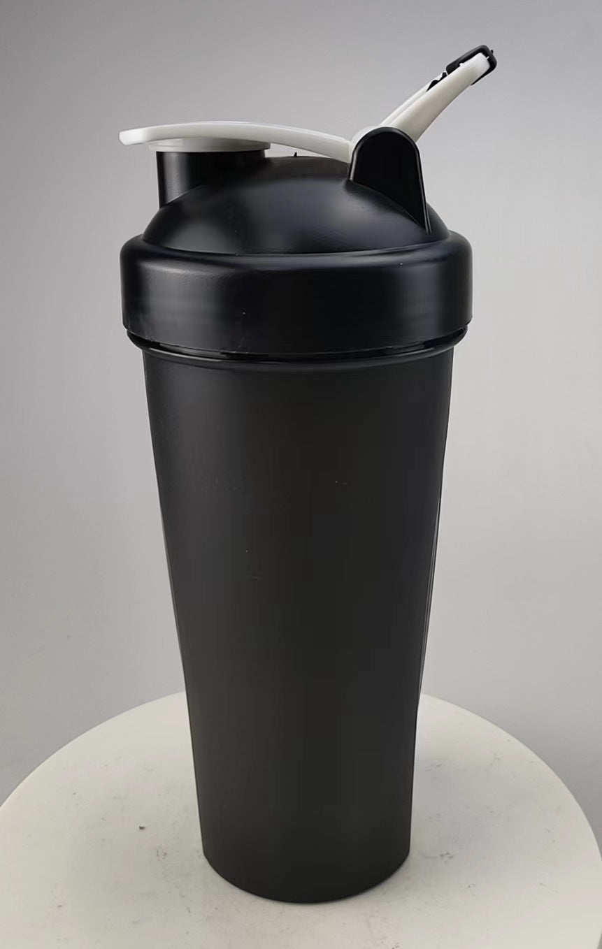 Fitness portable shaking cup protein powder milk shake cup 600ml mixing cup sports plastic water cup - IronWear Co.