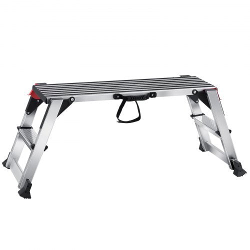 Folding Work Platform, 299.4 kg Load Capacity, Aluminum Drywall Stool - IronWear Co.
