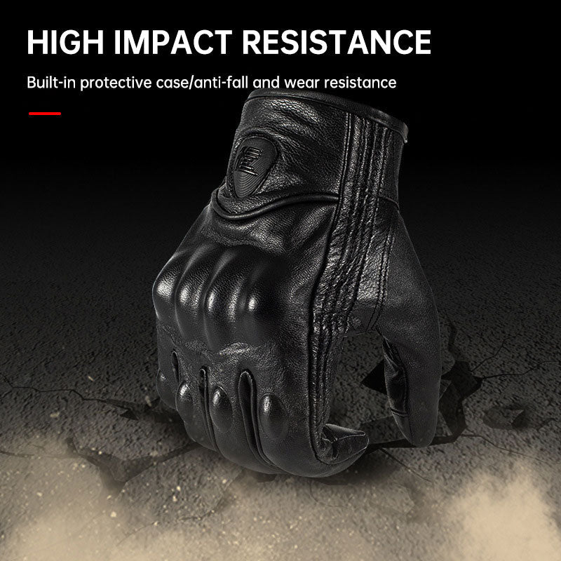 Riding Equipment Gloves Outdoor Motorcycle Riding Touch Screen Gloves Wear Resistant Wind Resistant Gloves - IronWear Co.
